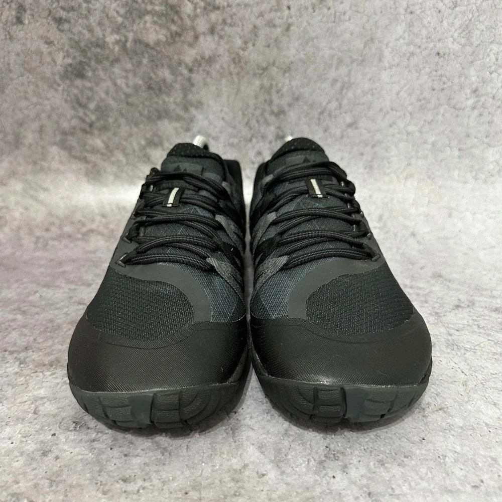 Merrell Trail Glove 4 Mens Size 9 Black Barefoot Minimalist Running Shoes J09673